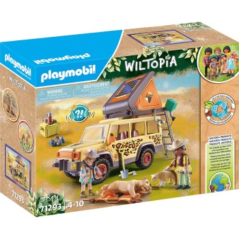 Playmobil Wiltopia - Όχημα Περίθαλψης Άγριων Ζώων 71293 4008789712936