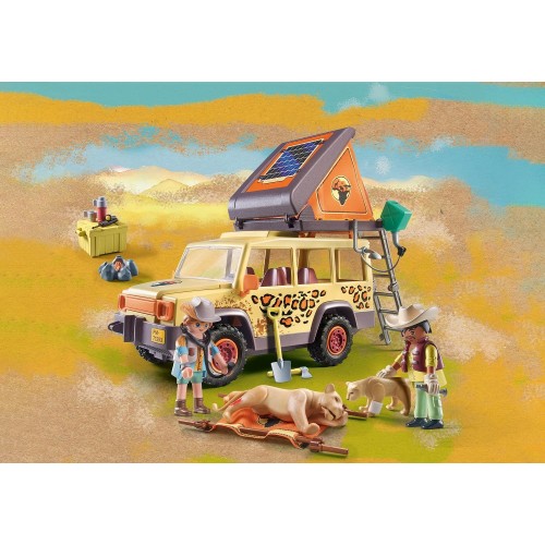 Playmobil Wiltopia - Όχημα Περίθαλψης Άγριων Ζώων 71293 4008789712936
