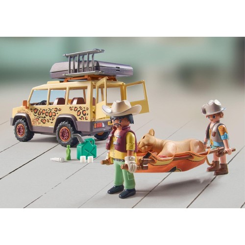 Playmobil Wiltopia - Όχημα Περίθαλψης Άγριων Ζώων 71293 4008789712936