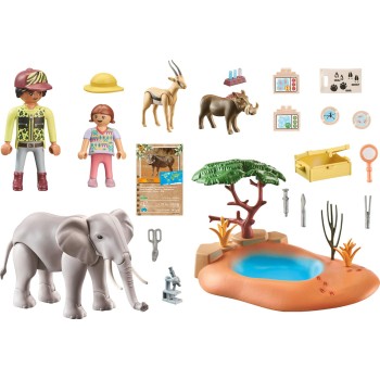 Playmobil Wiltopia - Εξερευνητές Και Ελέφαντας 71294 4008789712943