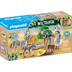 Playmobil Wiltopia - Φωτογραφίζοντας Τις Ζέβρες 71295 4008789712950