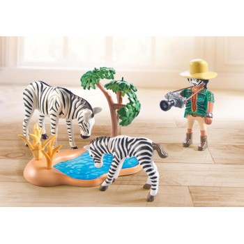 Playmobil Wiltopia - Φωτογραφίζοντας Τις Ζέβρες 71295 4008789712950