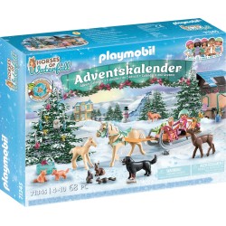 Xmas Playmobil Advent Calendar - Christmas Sleigh Ride 71345 4008789713452