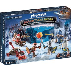 Xmas Playmobil Advent Calendar Novelmore - Battle In The Snow 71346 4008789713469