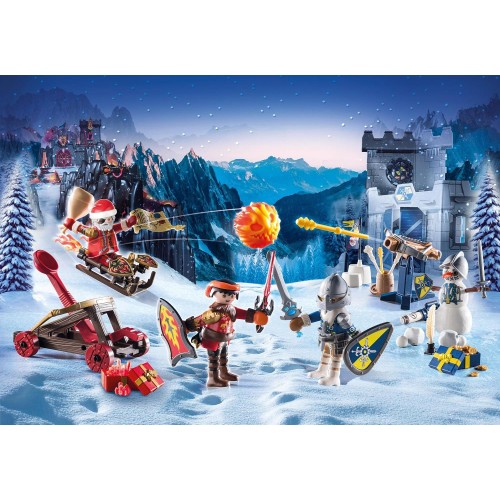 Xmas Playmobil Χριστουγεννιάτικο Ημερολόγιο Novelmore - Μάχη Στο Παγωμένο Βασίλειο 71346 4008789713469