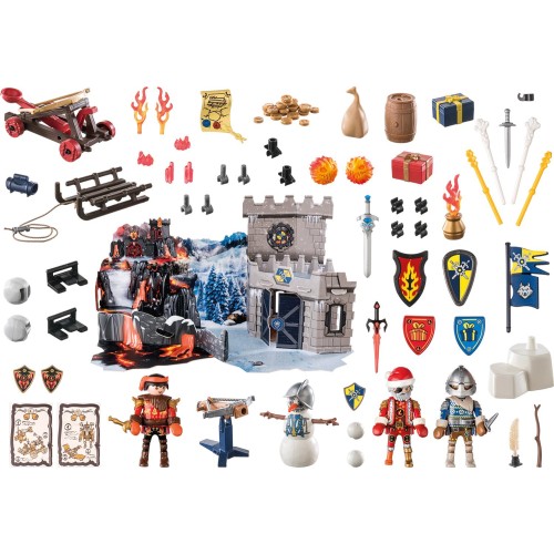Xmas Playmobil Χριστουγεννιάτικο Ημερολόγιο Novelmore - Μάχη Στο Παγωμένο Βασίλειο 71346 4008789713469