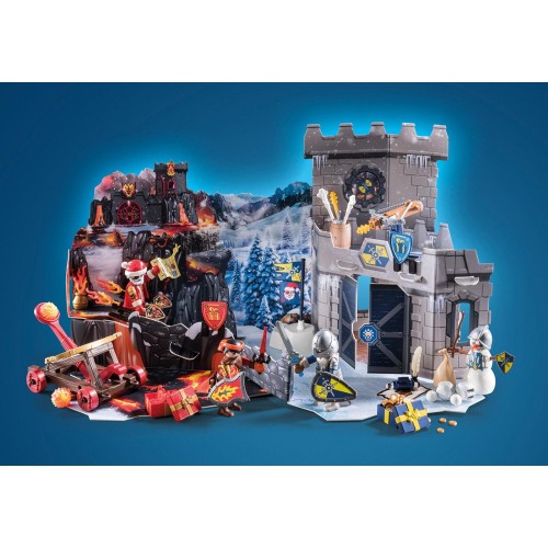 Xmas Playmobil Advent Calendar Novelmore - Battle In The Snow 71346 4008789713469