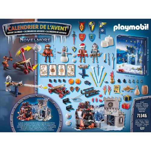 Xmas Playmobil Χριστουγεννιάτικο Ημερολόγιο Novelmore - Μάχη Στο Παγωμένο Βασίλειο 71346 4008789713469