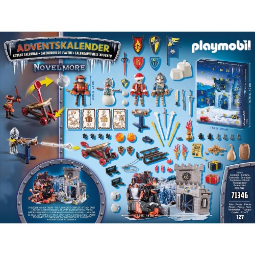 Xmas Playmobil Χριστουγεννιάτικο Ημερολόγιο Novelmore - Μάχη Στο Παγωμένο Βασίλειο 71346 4008789713469