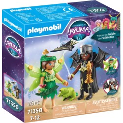 Playmobil Ayuma Forest Fairy & Bat With Soul Animals 71350 4008789713506