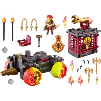 Playmobil Novelmore Burnham Raiders - Battering Ram 71299 4008789712998