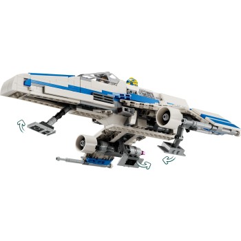 LEGO Star Wars E-Wing Της Νέας Δημοκρατίας Εναντίον Αστρομαχητικού Σιν Χάτι 75364 5702017421452