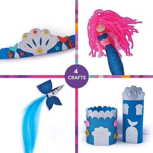 As company Craft Mermaid Game With 4 DIY Crafts For 3+ Years 1038-31003 5203068310035