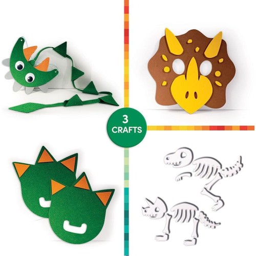As company Craft Dinosaur Game With 3 DIY Handicrafts For 3+ Years 1038-31004 5203068310042