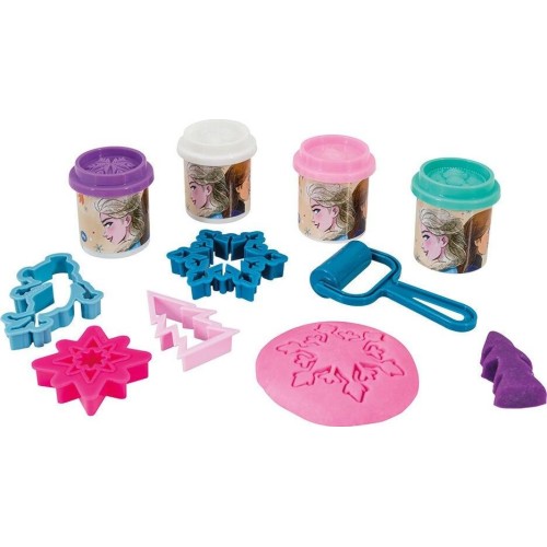 As company Plasticine Disney Frozen Back Bag With 4 Jars - Lids And 5 Tools 200Gr  1045-03600 5203068036003