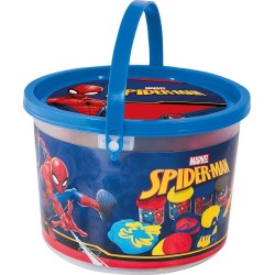 As company Πλαστελίνη Marvel Spiderman Κουβαδάκι Με 4 Βαζάκια Και 8 Εργαλεία 200G 3+ Χρονών 1045-03603 5203068036034
