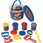 As company Plasticine Marvel Spiderman Bucket With 4 Jars And 8 Tools 200G 3+ Year Old 1045-03603 5203068036034