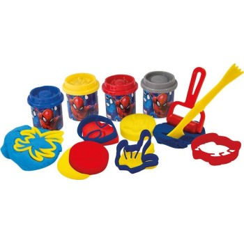 As company Plasticine Marvel Spiderman Bucket With 4 Jars And 8 Tools 200G 3+ Year Old 1045-03603 5203068036034