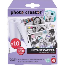 As company 10 Rolls Photo Paper Photo Creator Instant Camera 1863-70605 3555801706059