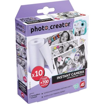 As company 10 Rolls Photo Paper Photo Creator Instant Camera 1863-70605 3555801706059
