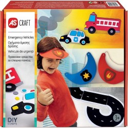 As company Craft Οχήματα Άμεσης Δράσης Παιχνίδι Με 5 Χειροτεχνίες DIY Για 3+ Χρονών 1038-31005 5203068310059