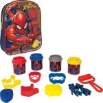 As company Πλαστελίνη Marvel Spiderman Τσάντα Πλάτης Με 4 Βαζάκια - Καπάκια Καλουπάκια Και 5 Εργαλεία 200Gr 1045-03601 520306803