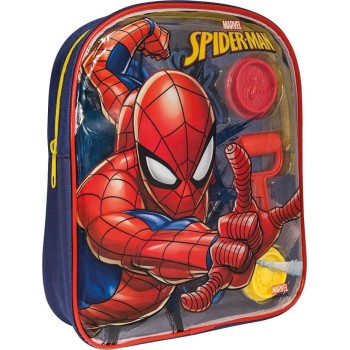 As company Plasticine Marvel Spiderman Back Bag With 4 Jars - Lids And 5 Tools 200Gr 1045-03601 5203068036010