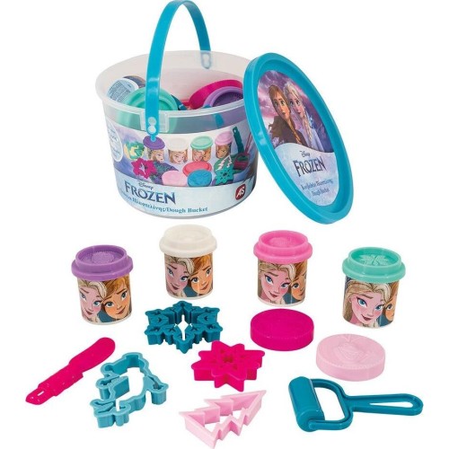As company Πλαστελίνη Disney Frozen Κουβαδάκι Με 4 Βαζάκια Και 8 Εργαλεία 200G 3+ Χρονών 1045-03602 5203068036027