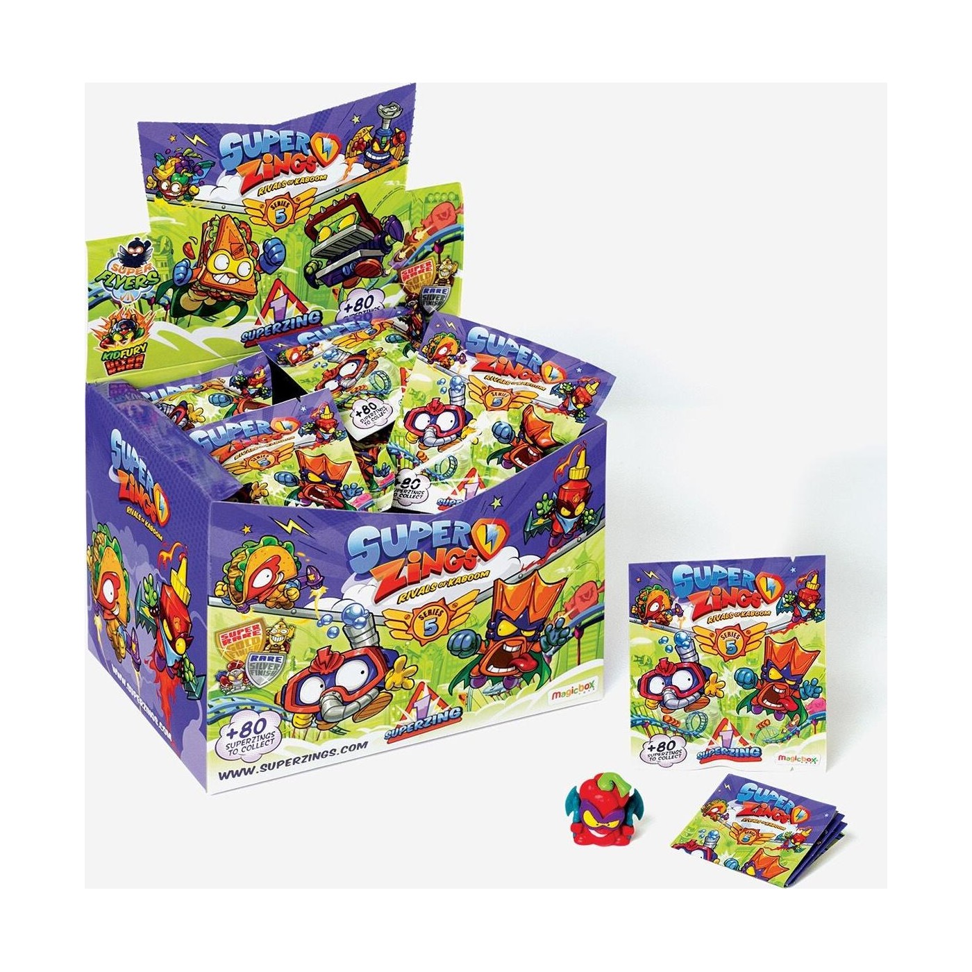 As company Superzings Smodles Series 5 Figure Single For 3+ Years 1013 ...