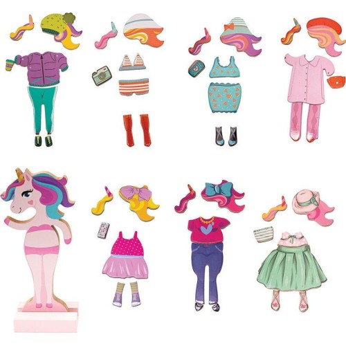 As company Magnet Box Fantasy Dreams Dress-Up 46 Educational Wooden Magnets For 3+ 1029-64059 5203068640590