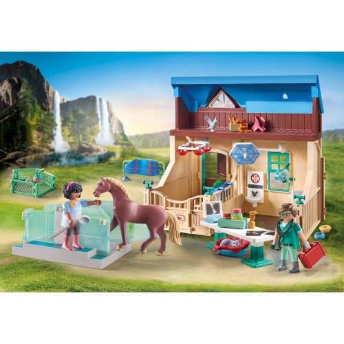 Playmobil Horses Of Waterfall Riding Therapy And Veterinary Practice 71352 4008789713520