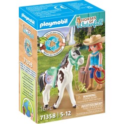 Playmobil Horses Of Waterfall Η Ellie Με Το Άλογo Sawdust 71358 4008789713582