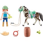Playmobil Horses Of Waterfall Feeding Time With Ellie And Sawdust 71358 4008789713582