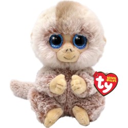 ty Beanie Bellies Stubby Fluffy 15cm Coffee Monkey. 1607-41036 008421410361