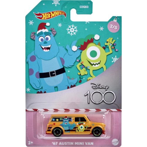 Mattel Hot Wheels Αυτοκινητάκι 1 - Ταινίες Disney 100 Χρονια 67 Austin Mini Van HMV75 / HLK39 194735113606