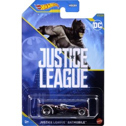 Mattel Hot Wheels Justice League Batmobile Αυτοκινητάκια - Ταινίες - Batman HDG89 / HLK71 194735113743
