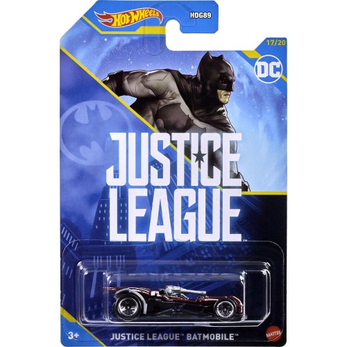 Mattel Hot Wheels Justice League Batmobile Αυτοκινητάκια - Ταινίες - Batman HDG89 / HLK71 194735113743