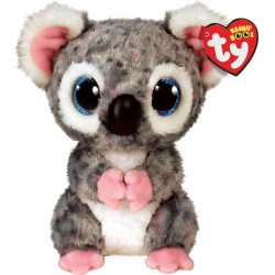 ty Beanie Boos Karli Χνουδωτό Κοάλα Γκρι Με Βούλες 15Εκ 1607-36378 008421363780