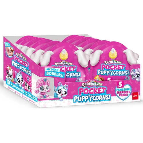 ZURU Pocket Puppycorn Rainbocorns Φιγούρα Έκπληξη Σε Αυγό 1 - 1 Τμχ 11809285 4894680026865