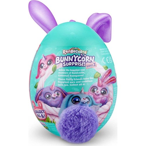 ZURU Αυγό Rainbocorns Bunnycorn Series 2 - 1 Τμχ 11809280 4894680026797