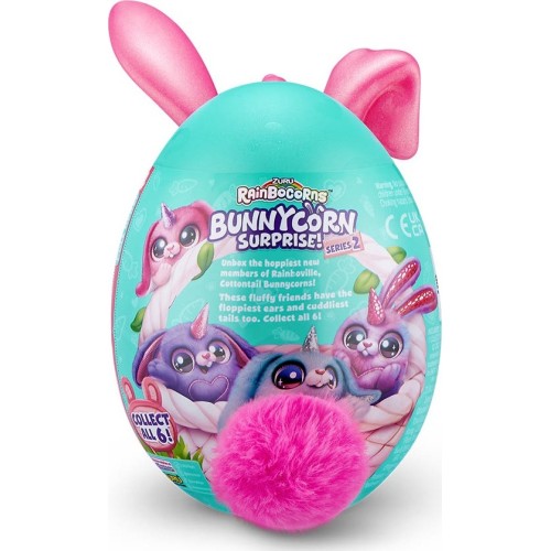 ZURU Αυγό Rainbocorns Bunnycorn Series 2 - 1 Τμχ 11809280 4894680026797