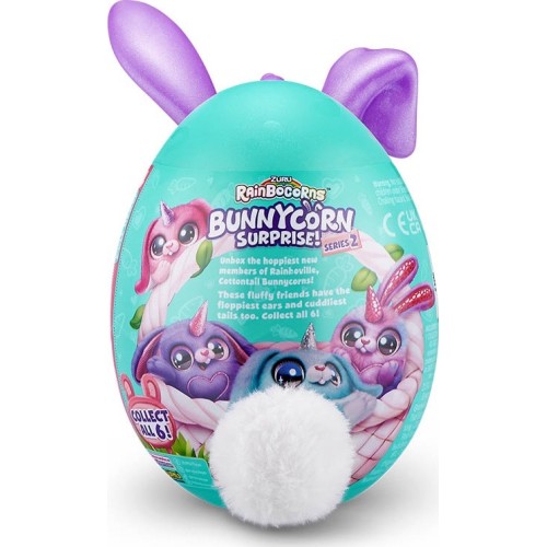 ZURU Αυγό Rainbocorns Bunnycorn Series 2 - 1 Τμχ 11809280 4894680026797