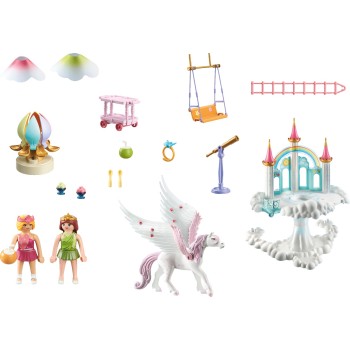 Playmobil Princess Magic Rainbow Castle In The Clouds 71359 4008789713599