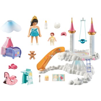 Playmobil Princess Magic Βρεφικό Δωμάτιο Του Ουράνιου Τόξου 71360 4008789713605