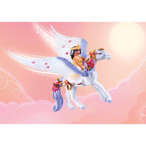 Playmobil Princess Magic Πήγασος Και Πριγκίπισσες Του Ουράνιου Τόξου 71361 4008789713612