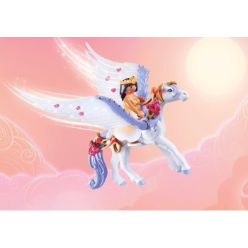 Playmobil Princess Magic Πήγασος Και Πριγκίπισσες Του Ουράνιου Τόξου 71361 4008789713612