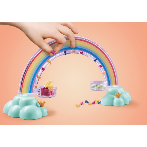 Playmobil Princess Magic Pegasus With Rainbow In The Clouds 71361 4008789713612