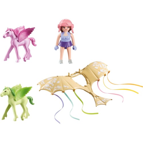 Playmobil Princess Magic Εκδρομή Στα Σύννεφα Με Μικρούς Πήγασους 71363 4008789713636