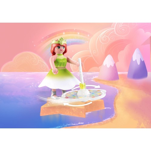 Playmobil Princess Magic Πριγκίπισσα Του Ουράνιου Τόξου Με Σβούρα 71364 4008789713643