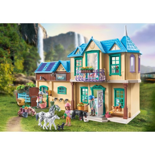Playmobil Horses Of Waterfall Μεγάλο Ράντσο 71351 4008789713513